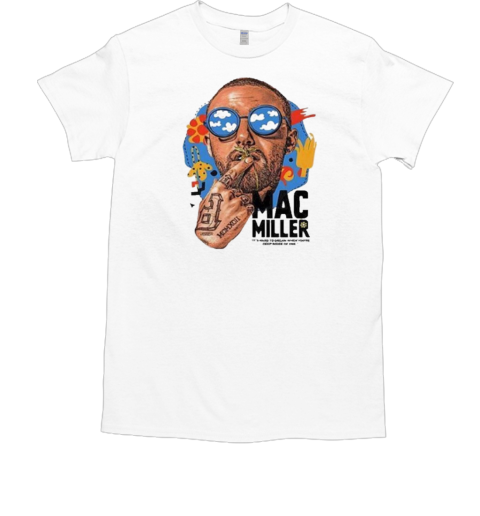 Mac Miller Faces  Classic Men's T-shirt