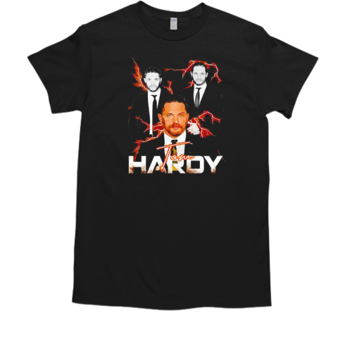 Tom Hardy lightning electric collage  Classic Men's T-shirt