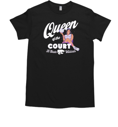 Ayoka Lee Queen of the Court Kansas State Wildcats  Classic Men's T-shirt