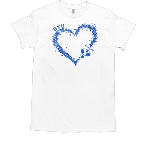 BYU Cougrars Lovebeat  Classic Men's T-shirt