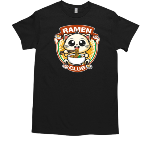 Cat ramen club  Classic Men's T-shirt