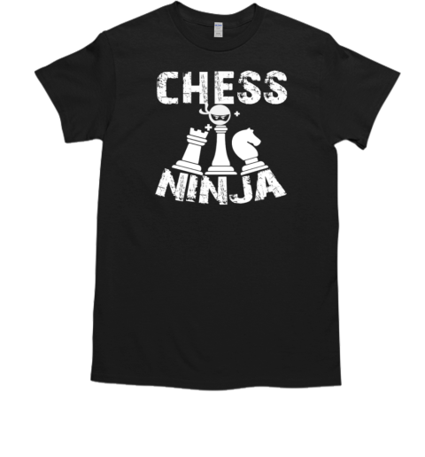 Chess Ninja Funny Chess  Classic Men's T-shirt