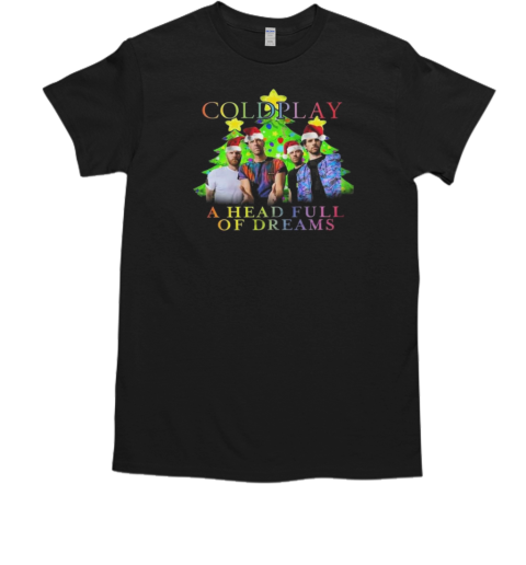 Coldplay Christmas A Head Full Of Dreams 2024  Classic Men's T-shirt