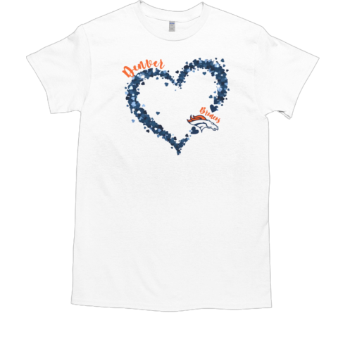 Denver Broncos basketball Lovebeat  Classic Men's T-shirt