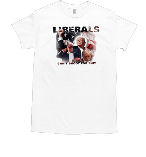 Duke Gomez Trump Liberals Can't Shoot For Shit  Classic Men's T-shirt