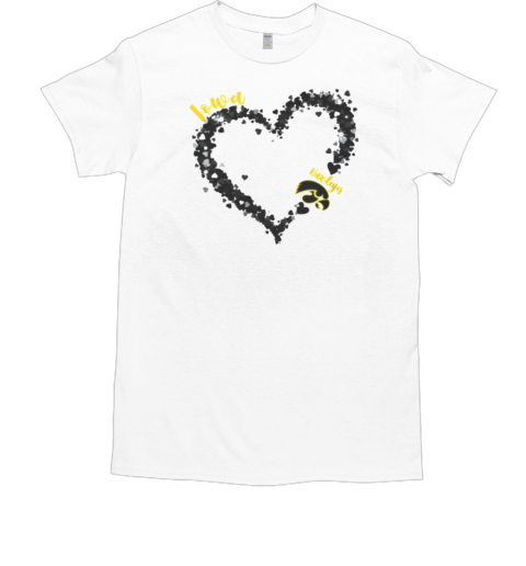 Iowa Hawkeyes Lovebeat  Classic Men's T-shirt