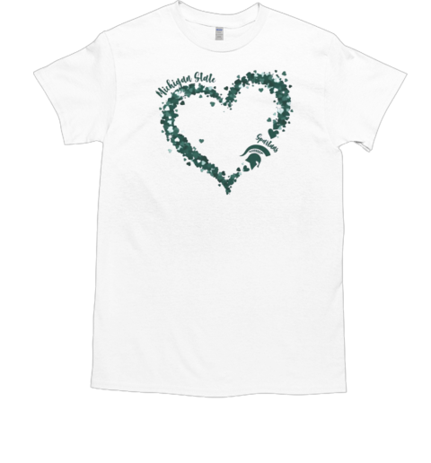 Michigan State Spartans basketball Lovebeat  Classic Men's T-shirt