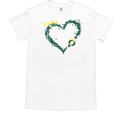 Oregon Ducks Lovebeat  Classic Men's T-shirt