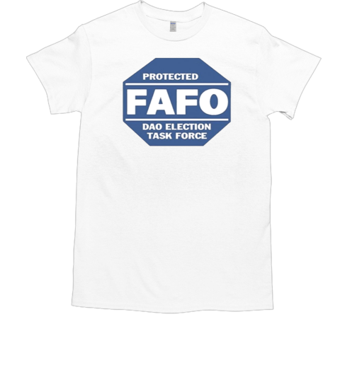 Protected Fafo Dao Election Task Force  Classic Men's T-shirt