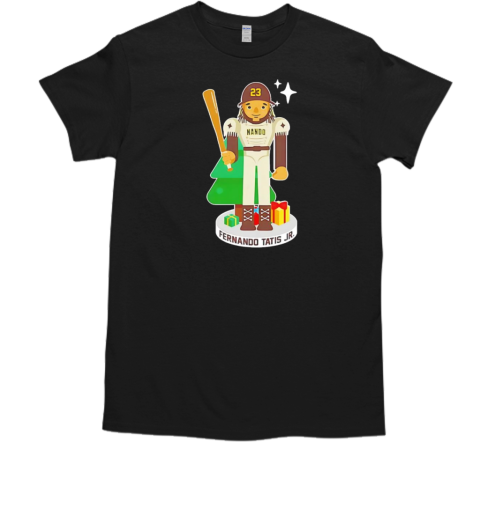 San Diego Padres Fernando Tatis Jr Nando Nutcracker Christmas T-Shirt