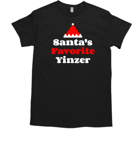 Santa's favorite yinzer Christmas  Classic Men's T-shirt