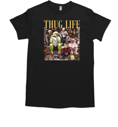 Thug Life Christmas Friends Christmas Movies  Classic Men's T-shirt