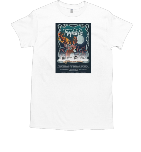 Tropidelic A Winter Fire Tour 2025  Classic Men's T-shirt