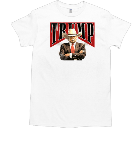 Trump Western Trump Cowboy 47th President T-Shirt