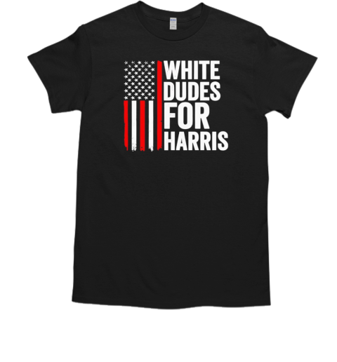 White Dudes for Harris Kamala for President  Classic Men's T-shirt