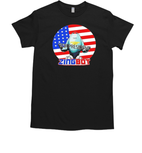 Zingbot For President USA Flag  Classic Men's T-shirt