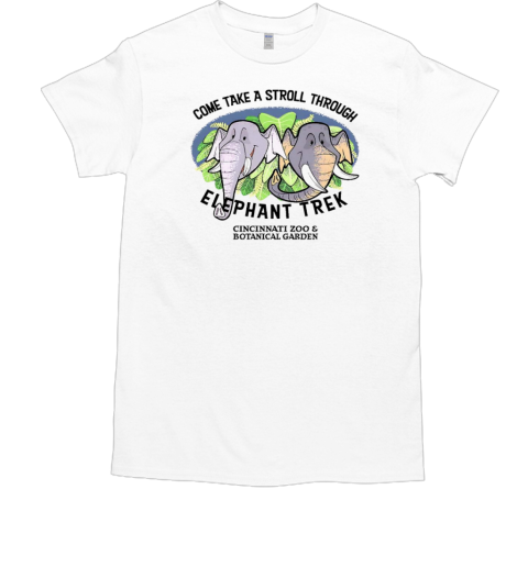 Come take a stroll through elephant trek Cincinnati zoo and botanical garden  Classic Men's T-shirt