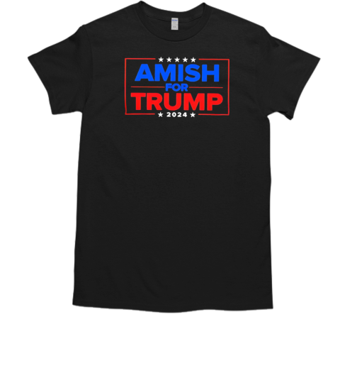 Amish for Trump 2024  Classic Men's T-shirt