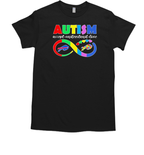 Buffalo Bills in raising Autism Awareness accept understand love  Classic Men's T-shirt