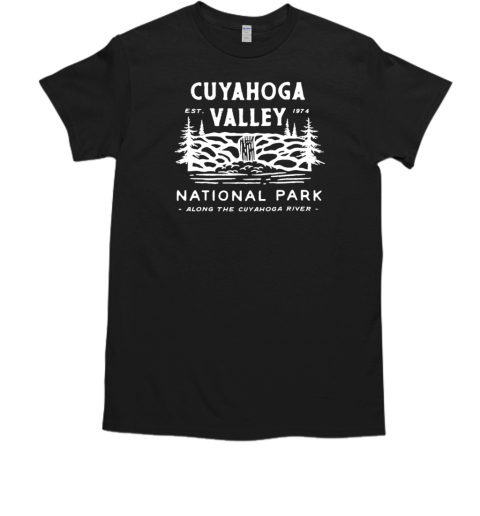 Cuyahoga Valley national park along the cuyahoga river  Classic Men's T-shirt