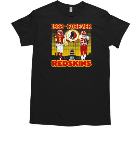 Darrell Green and Jayden Daniels 1932 Forever Redskins skyline  Classic Men's T-shirt