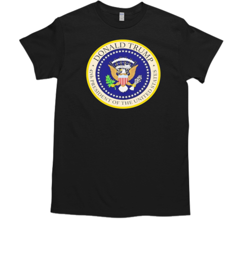 Donald Trump 47th President of the United States of America logo  Classic Men's T-shirt