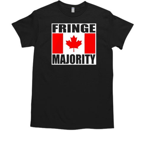 Fringe majority Canada flag  Classic Men's T-shirt