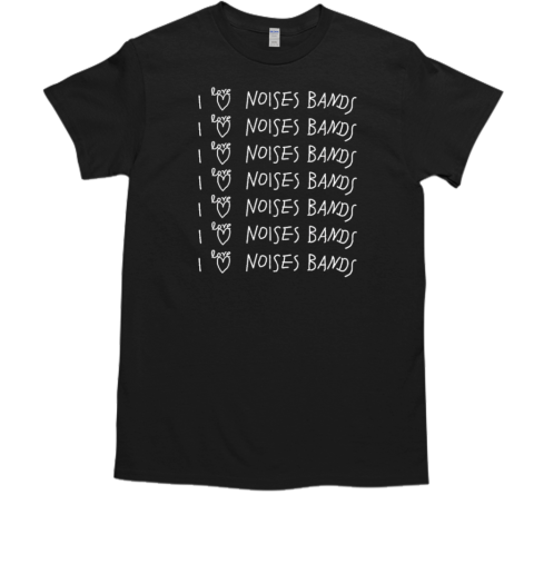 I love noises bands  Classic Men's T-shirt