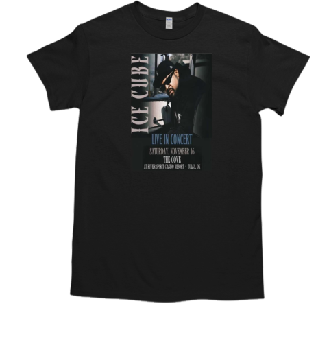 Ice Cube Live In Concert November 16, 2024 The Cove At River Spirit Casino, Tulsa OK  Classic Men's T-shirt