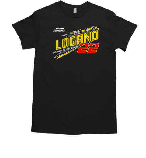 Joey Logano 2024 NASCAR Cup Series Champion Lifestyle  Classic Men's T-shirt