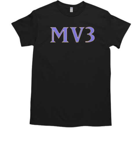 Lamar Jackson MV3 Baltimore Ravens quarterback  Classic Men's T-shirt