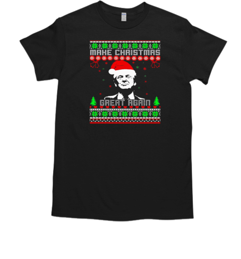 Make Christmas Great Again Donald Trump  Classic Men's T-shirt