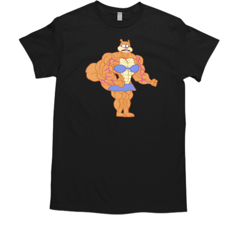 Muscle Sandy Cheeks bodybuilding  Classic Men's T-shirt