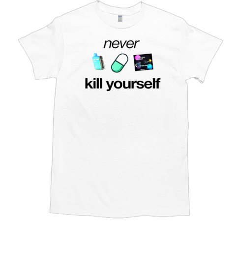 Never kill yourself  Classic Men's T-shirt