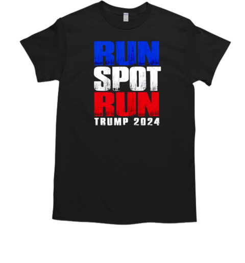 Run Spot Run Trump 2024  Classic Men's T-shirt