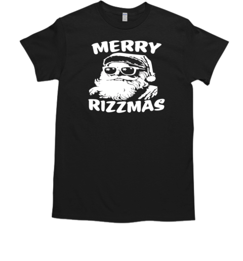 Santa Merry Rizzmas  Classic Men's T-shirt