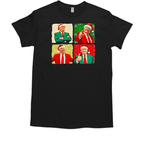 Santa Trump Christmas  Classic Men's T-shirt