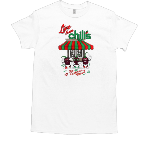 The California Raisins Live From Chili's 90's vintage  Classic Men's T-shirt