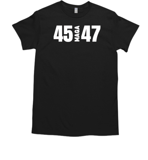 Trump 45 MAGA 47  Classic Men's T-shirt