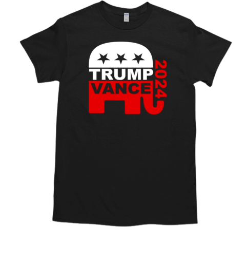 Trump Vance 2024 GOP Elephant  Classic Men's T-shirt