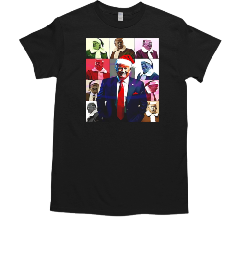 Xmas Trump Era Santa hat  Classic Men's T-shirt