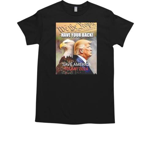 America loves President Trump have your back  Classic Men's T-shirt