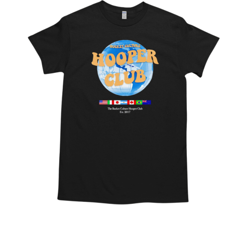 Bucket culture hooper club est 2027 flags graphic  Classic Men's T-shirt