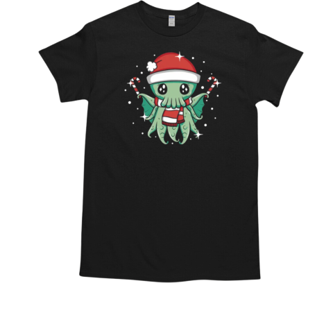 Christmas Cute Cthulhu T-Shirt