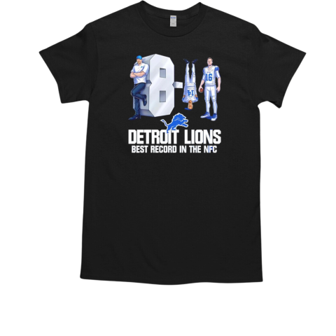 Detroit Lions 8 1 Amon Ra St Brown x Jared Goff Best Record in The NFC  Classic Men's T-shirt