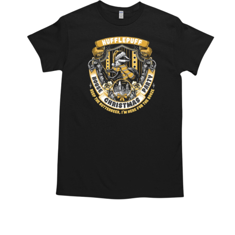 Holidays at the Hufflepuff House  Classic Men's T-shirt