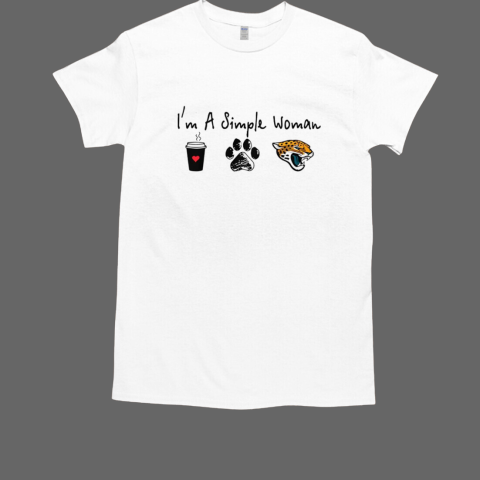 I'm a simple woman Jacksonville Jaguars  Classic Men's T-shirt