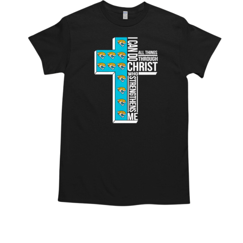 Jacksonville Jaguars I can do all things through christ who strengthens me  Classic Men's T-shirt