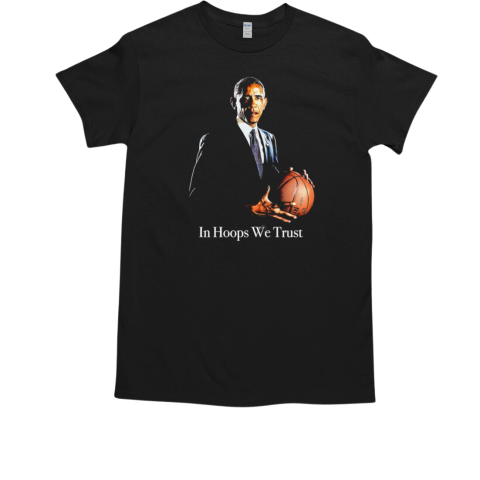 Obama in hoops we trust  Classic Men's T-shirt