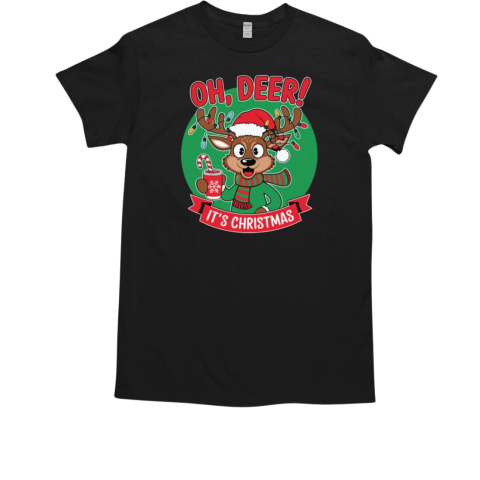 OH, DEER IT'S CHRISTMAS  Classic Men's T-shirt